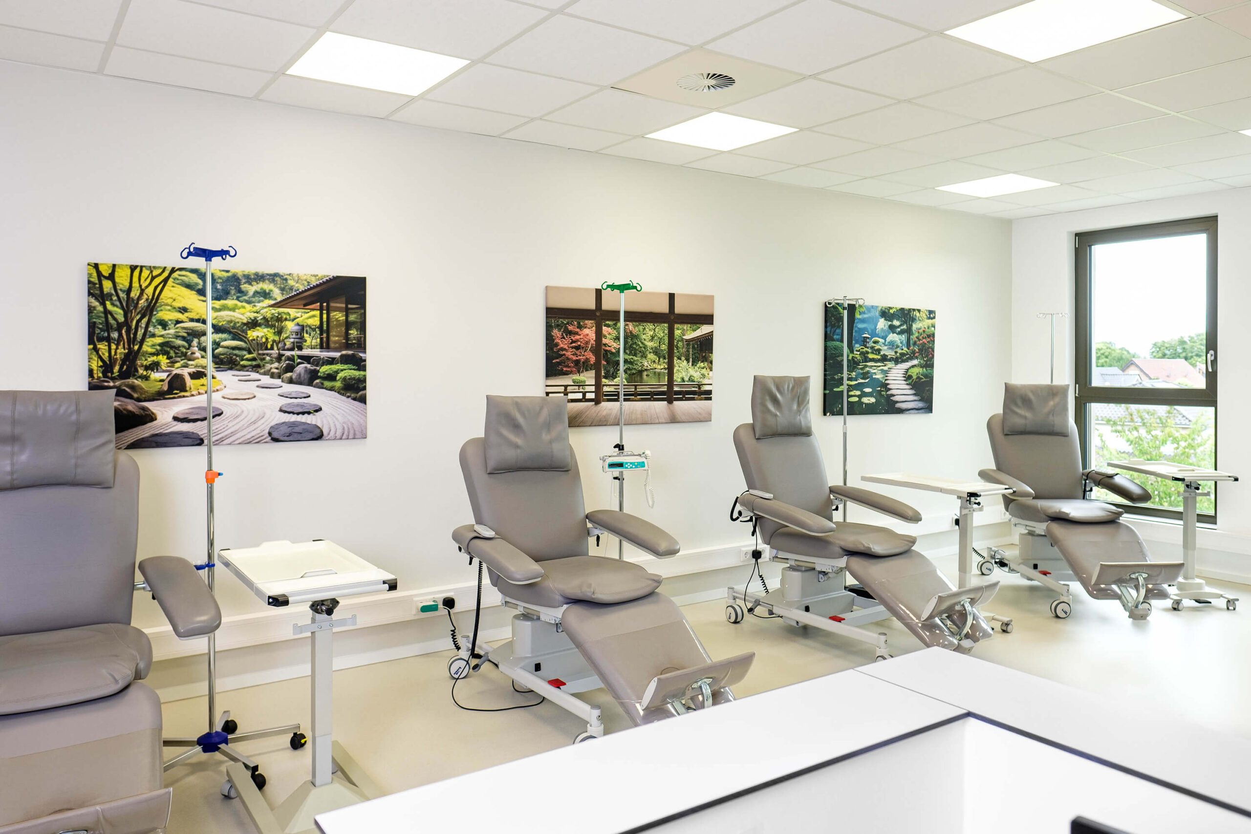Behandlungszimmer Onkologie Warendorf
